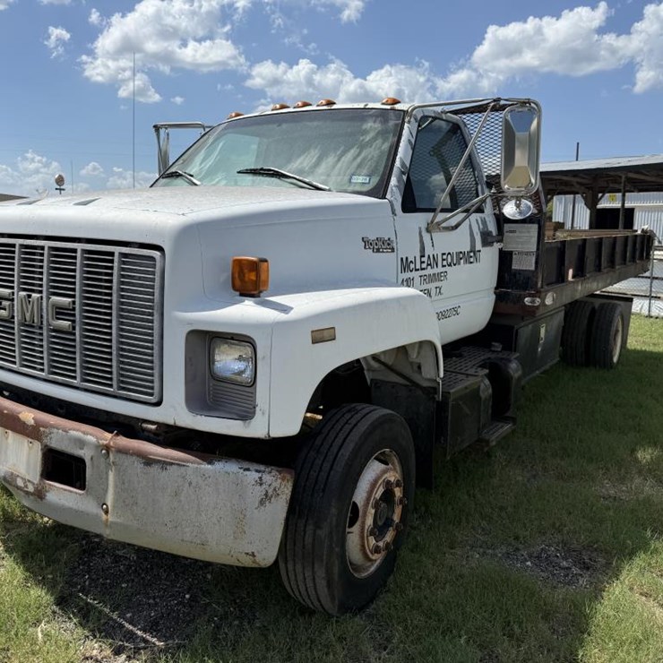 #202 • 1996 GMC Flatbed Dump- 6- speed Manual