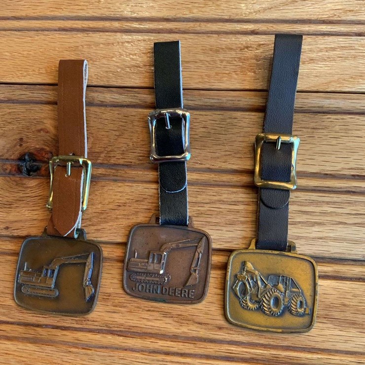 (3) John Deere Industrial Watch Fobs