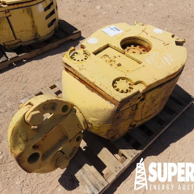 (5-178) MCKISSICK 100 Ton Block w/ 24" Sheaves. Lo