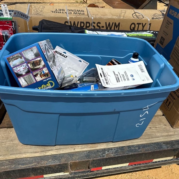 2154 - BOX OF MISCELLANOUS TOOLS