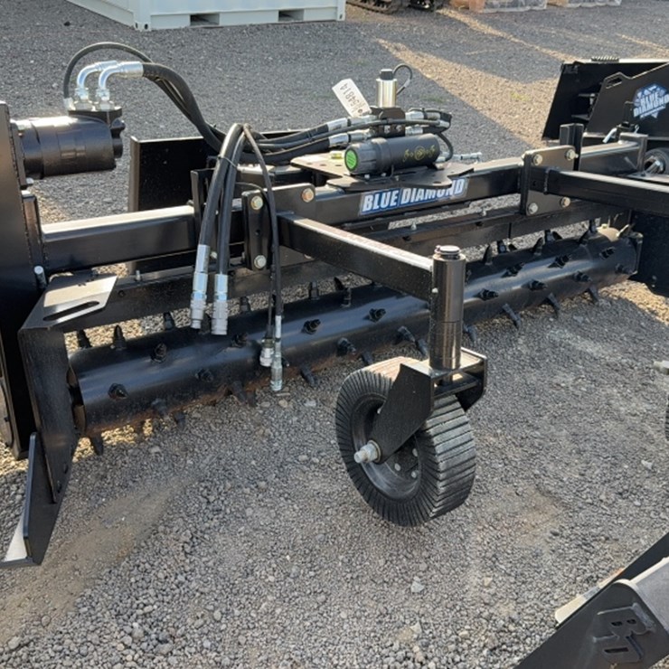 #2083 • BLUE DIAMOND 84" SKID STEER HARLEY RAKE