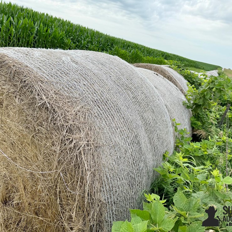 2024 Mixed Grass Hay Round Bales (BID PER UNIT)