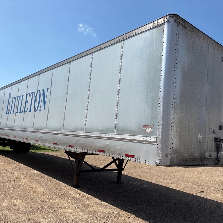 #5346 • 2005 WABASH 53' DRY VAN TRAILER