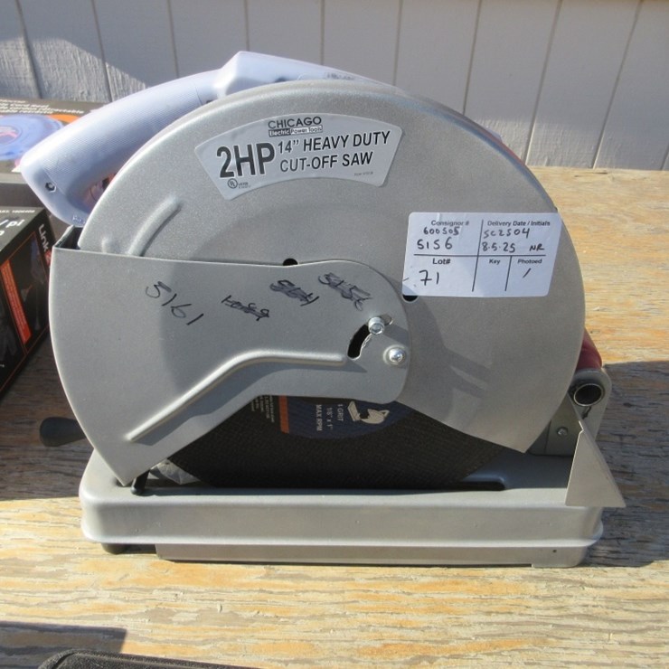 Chicago Electric 91938 14" HD Cut-Off Saw,