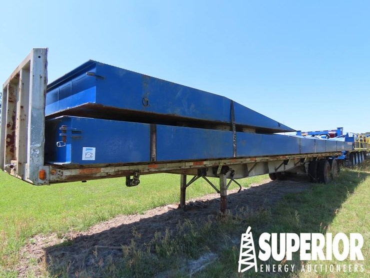 (x)-(f-2a)-1985-fruehauf-45'l-t/a-flatbed-trailer,-image-1