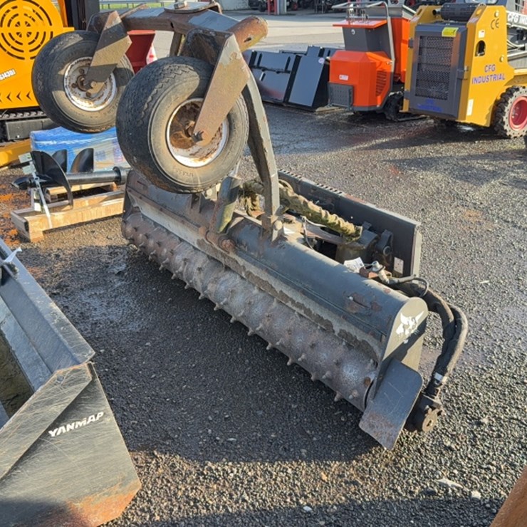 #2028 • BOBCAT 84" SKID STEER HARLEY RAKE