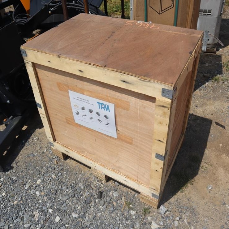 TPM Crate of Mini Excavator Attach.