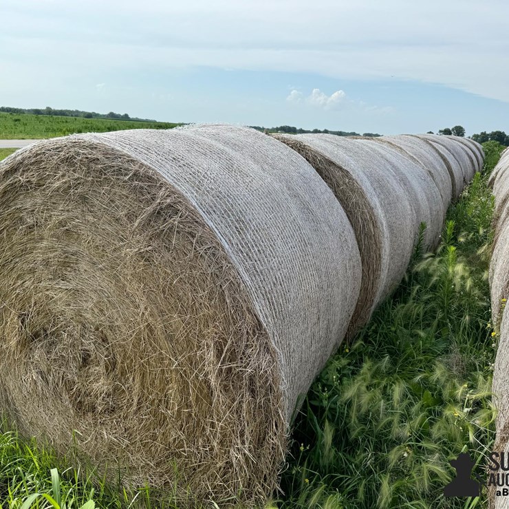2024 Mixed Grass Hay Round Bales (BID PER UNIT)