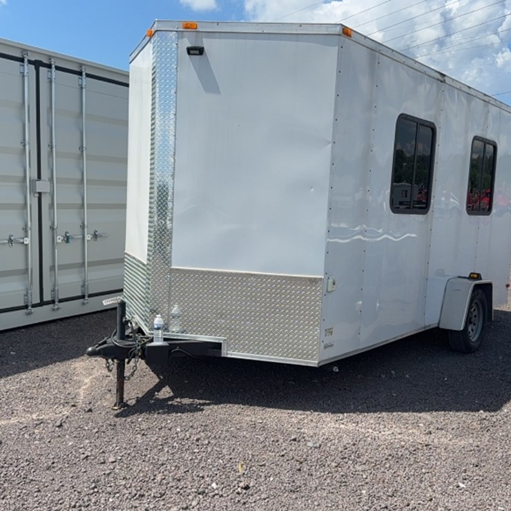 #3064 • 2021 SOUTH GEORGIA 7'X16' ENCLOSED TRAILER