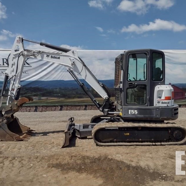 2018 BOBCAT E55
