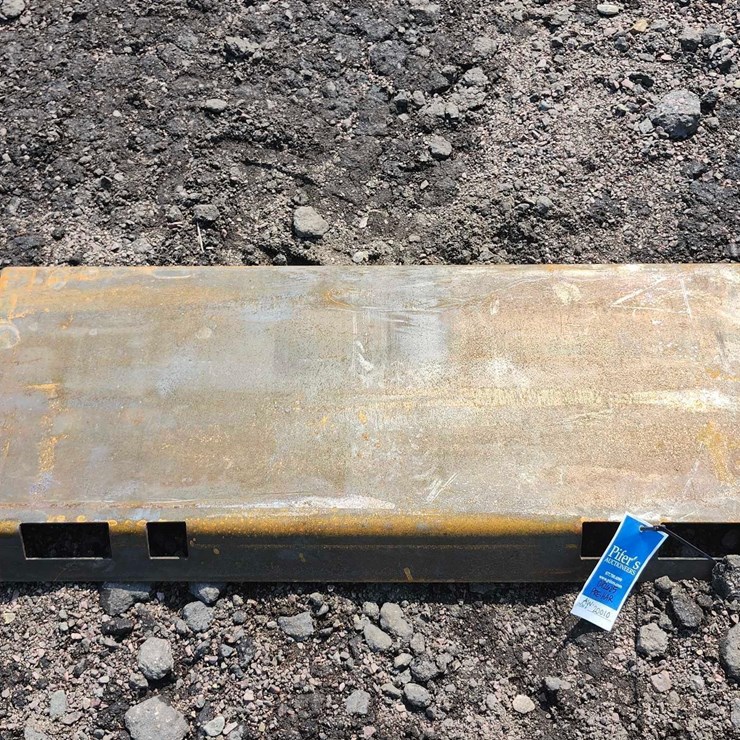Solid Full Weldable Quick Attach Blank Plate