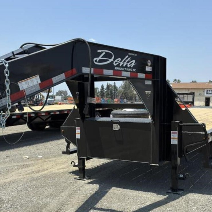 2025 Delta 210GN T/A Dually Gooseneck Trailer