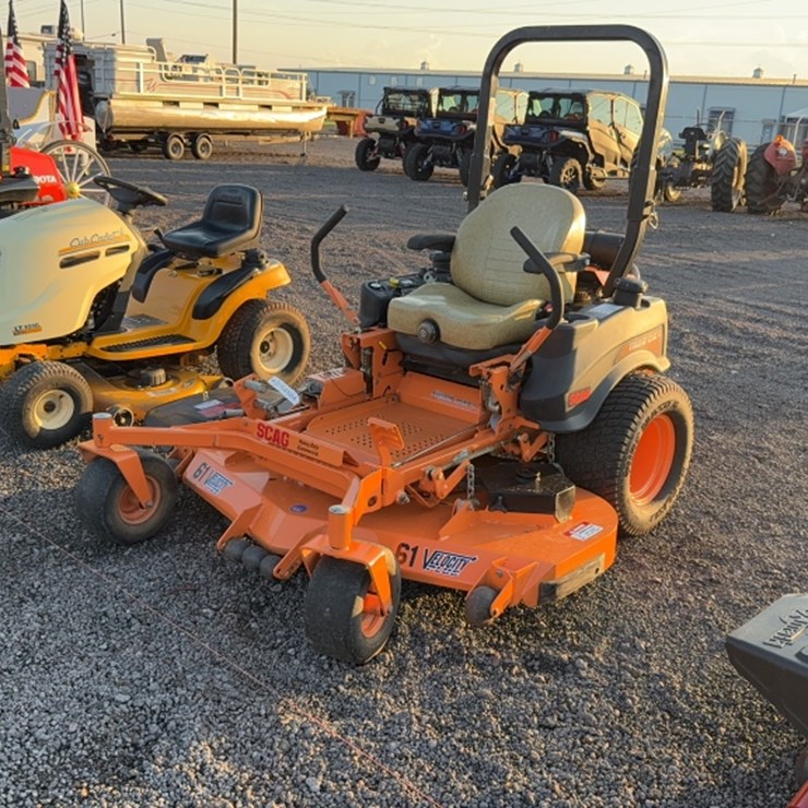 #3078 • SCAG TIGER CAT II ZERO TURN MOWER