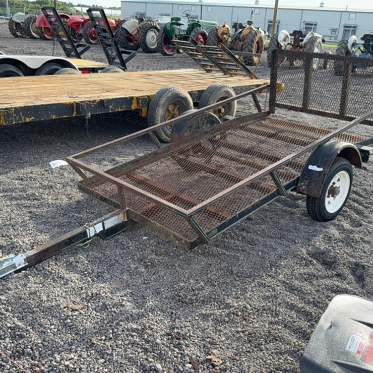 #3077 • 4' X 8' BUMPER PULL TRAILER