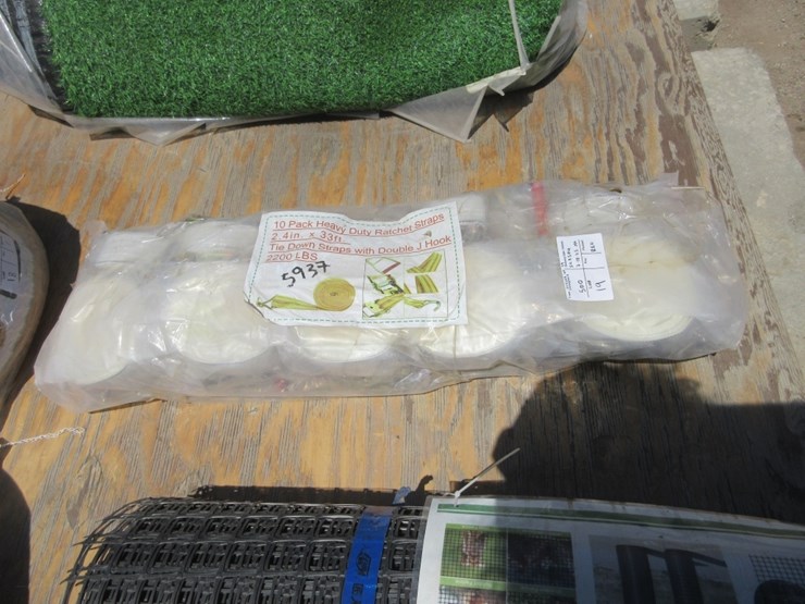 new-unused-2.4"-x-33'-hd-1-ton-ratchet-straps,-image-5