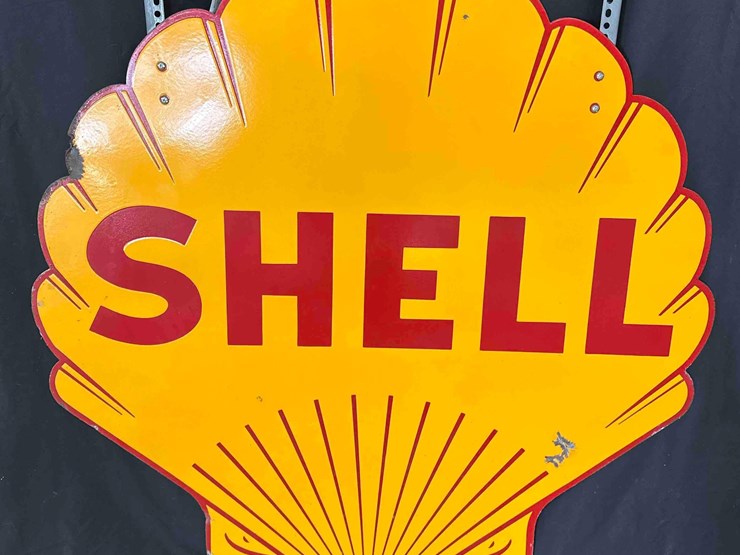 1009---shell-porcelian-sign---48"-x-48"---double-sided-image-1