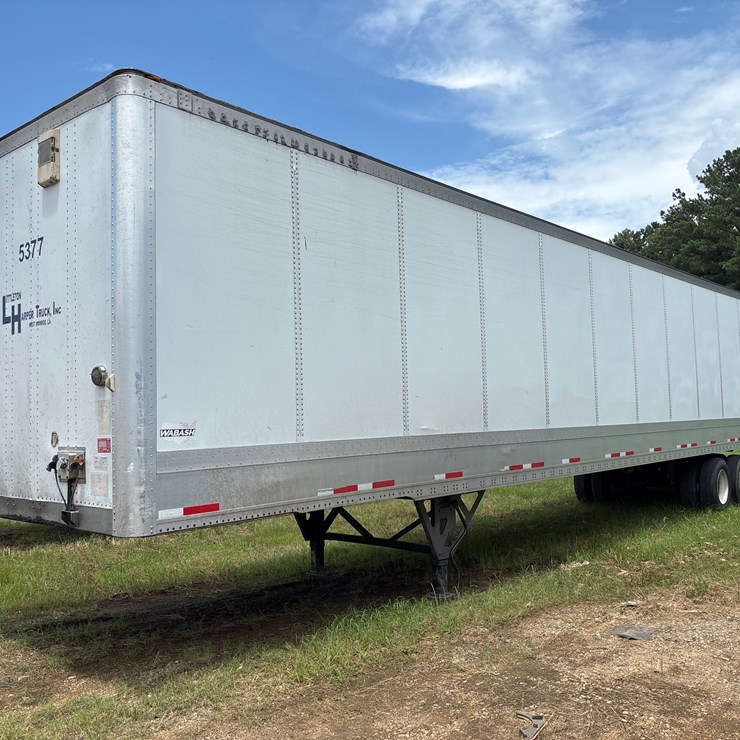#5377 • 2015 WABASH 53' DRY VAN TRAILER