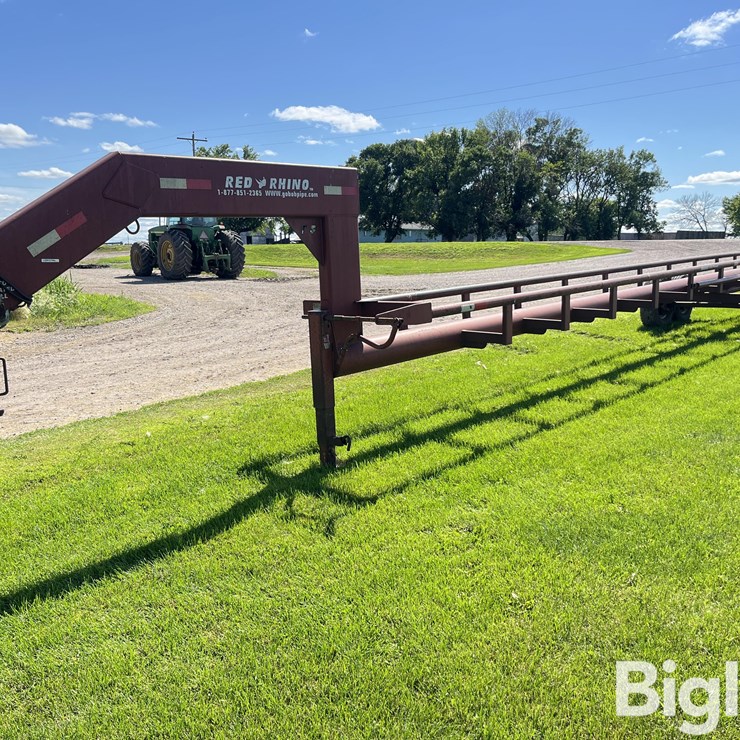 Red Rhino 40' Gooseneck Hay Trailer
