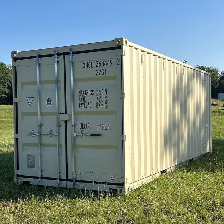 #100 • One Trip 20ft Shipping Container