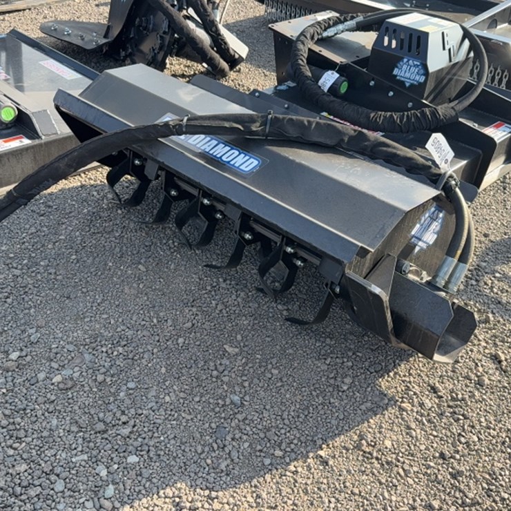 #2068 • BLUE DIAMOND 48" DINGO ROTARY TILLER