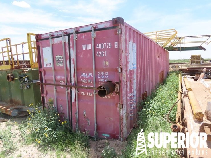 (r19-17)-8'w-x-40'l-shipping-container,-w/-misc-st-image-3