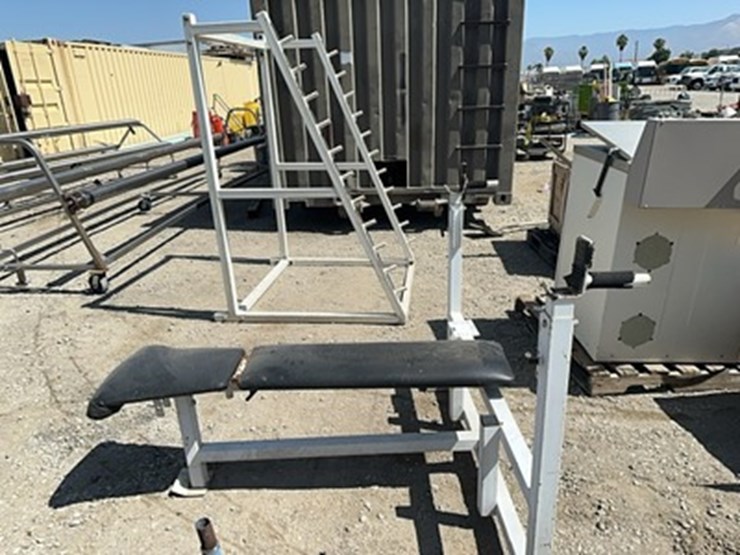 lot#-143-bench-press-&-weight-stand-image-1