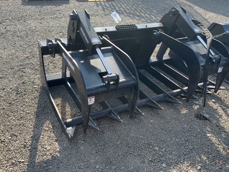 #2072-•-blue-diamond-72"-skid-steer-2-cylinder-grapple-image-1