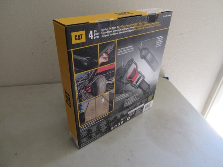 (4)-new-unused-16'-x-1/2"-cat-ratchet-straps,-image-2