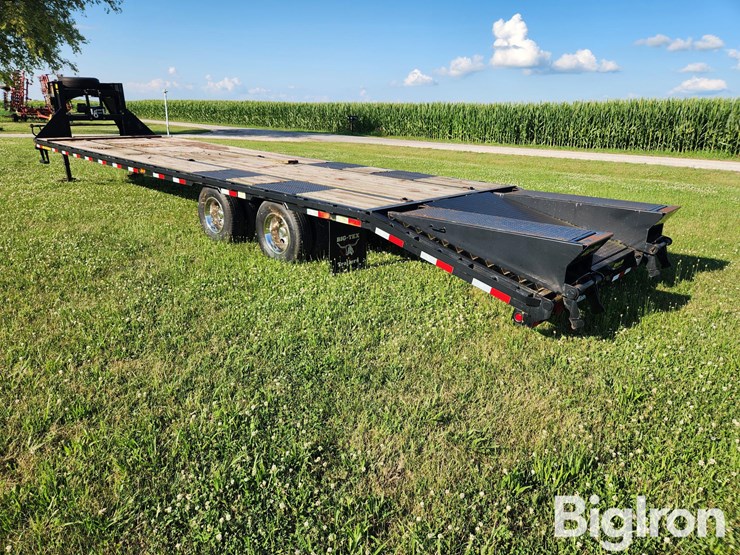 2014-bigtex-gooseneck-35'-t/a-flatbed-trailer-image-7