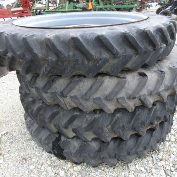 (4) 320 x 90 R50 Tires and Rims