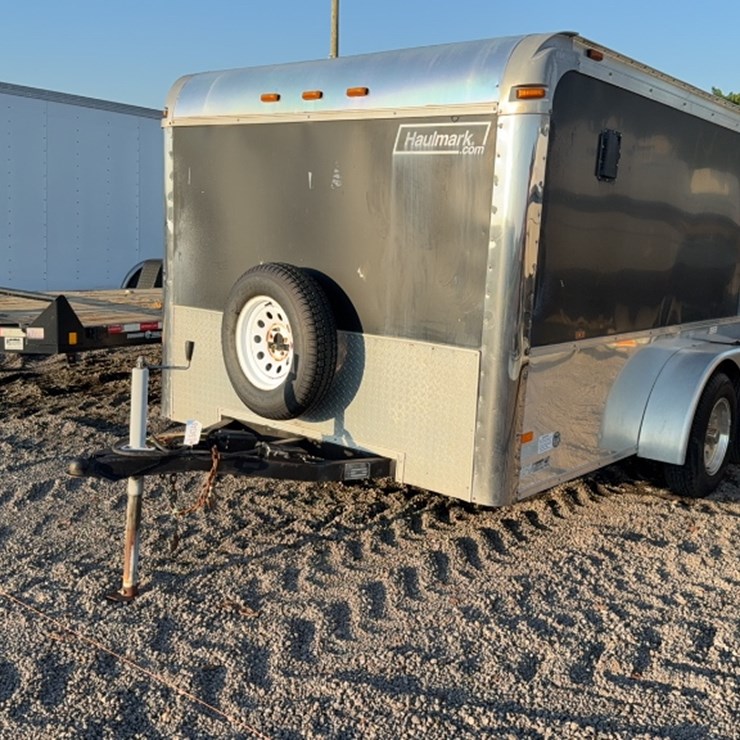 #3071 • 2007 HAULMARK 7' X 12' ENCLOSED TRAILER