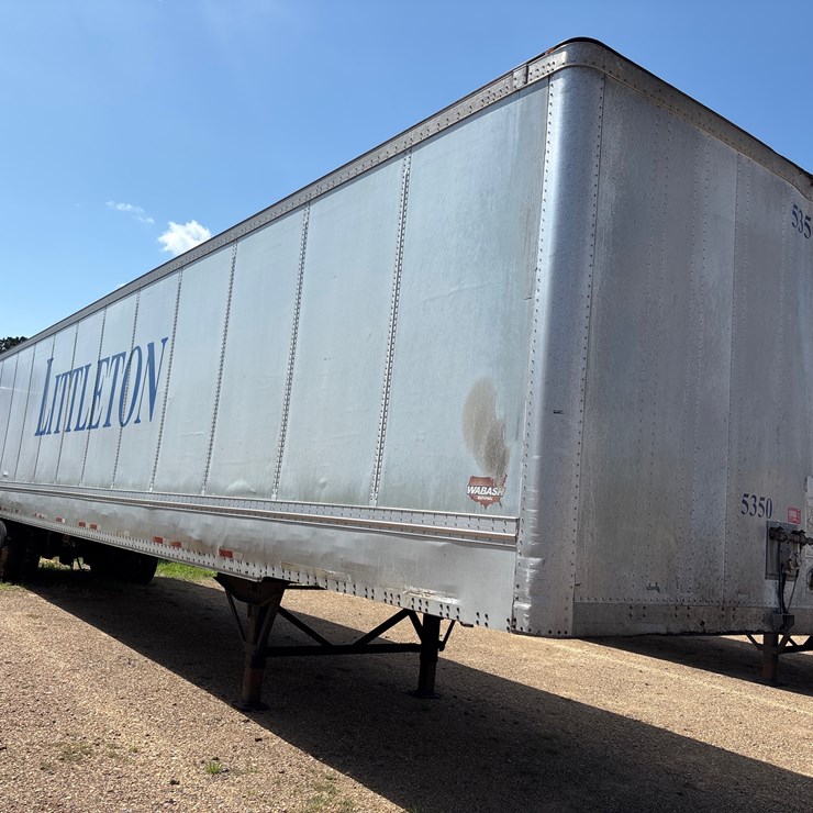 #5350 • 2005 WABASH 53' DRY VAN TRAILER