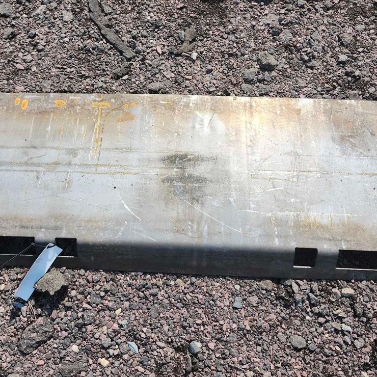 Solid Full Weldable Quick Attach Blank Plate