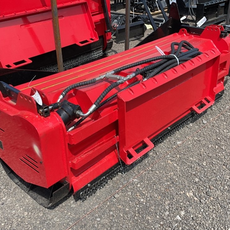 #1090 • GIYI 72" SKID STEER DRUM MULCHER