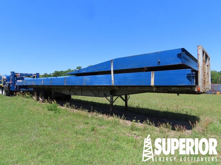 (x)-(f-2a)-1985-fruehauf-45'l-t/a-flatbed-trailer,-image-2