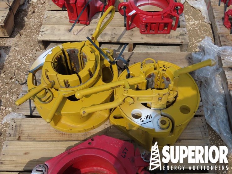 (5-141)-(2)-ts-100-ton-bowl-&-slip-tubing-spiders,-image-1