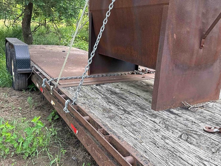2007-pj-78-1/2”-x-25-1/2ft-gooseneck-flatbed-trailer-image-8