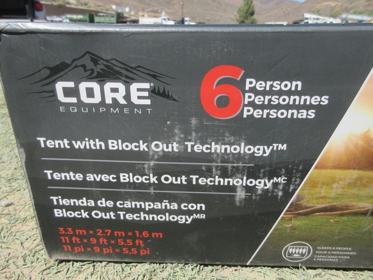 new-unused-core-equipment-6-person-tent,-image-4
