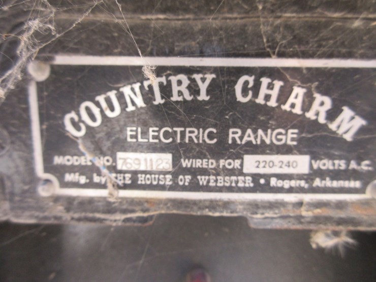 lot-of-country-charm-electric-4-burner-stove,-image-8