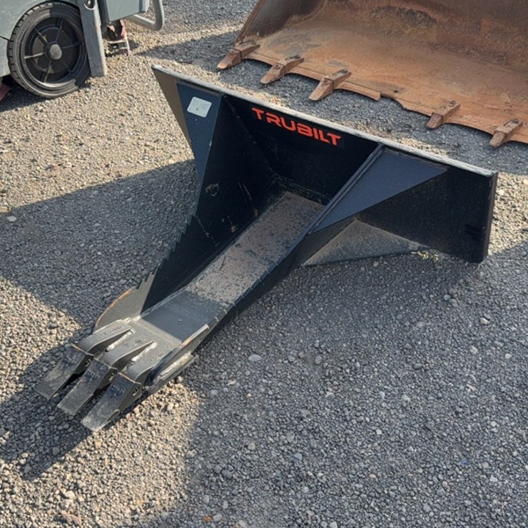 #2043 • TRUBILT SKID STEER STUMP BUCKET