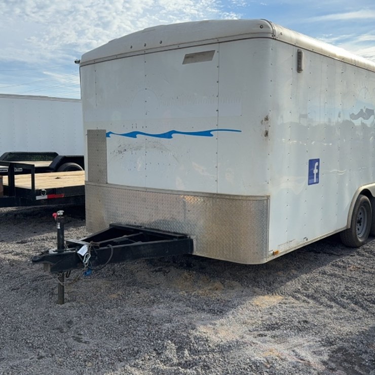 #3069 • 2017 LGS 16' TANDEM AXLE ENCLOSED TRAILER