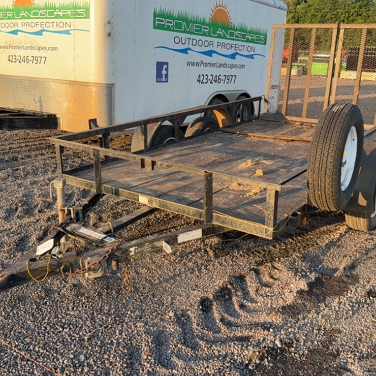 #3074 • 6' X 12' BUMPER PULL UTILITY TRAILER