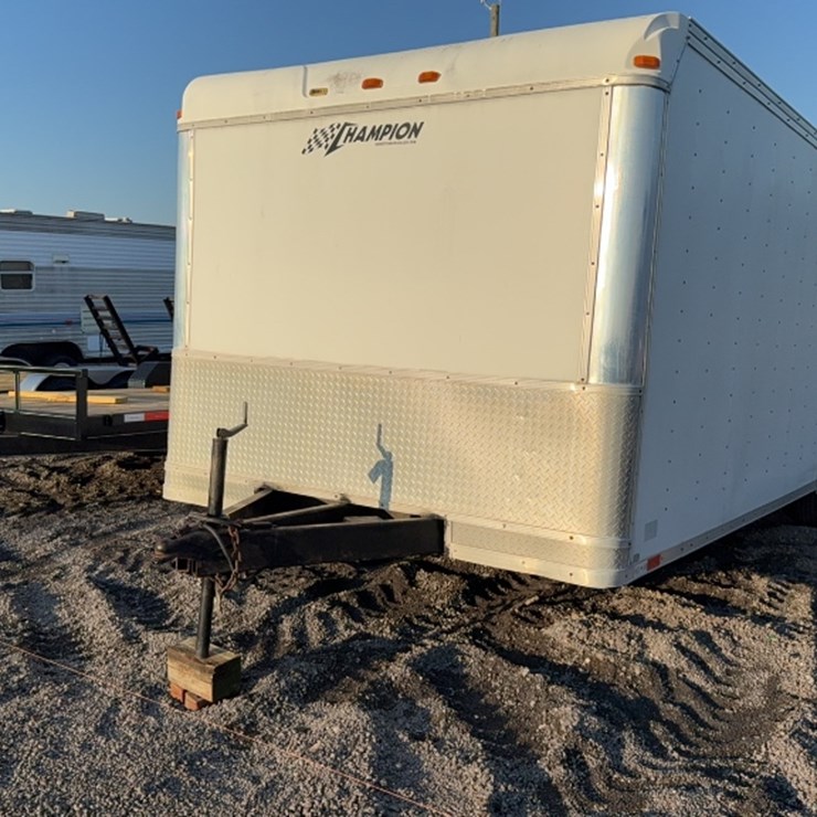 #3066 • HOMESTEADER 8' X 24' BUMPER PULL ENCLOSED TRAILER