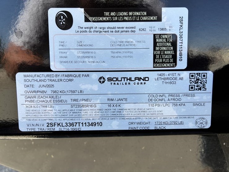 2026-southland-sl714-16khd-t/a-dump-trailer-image-17