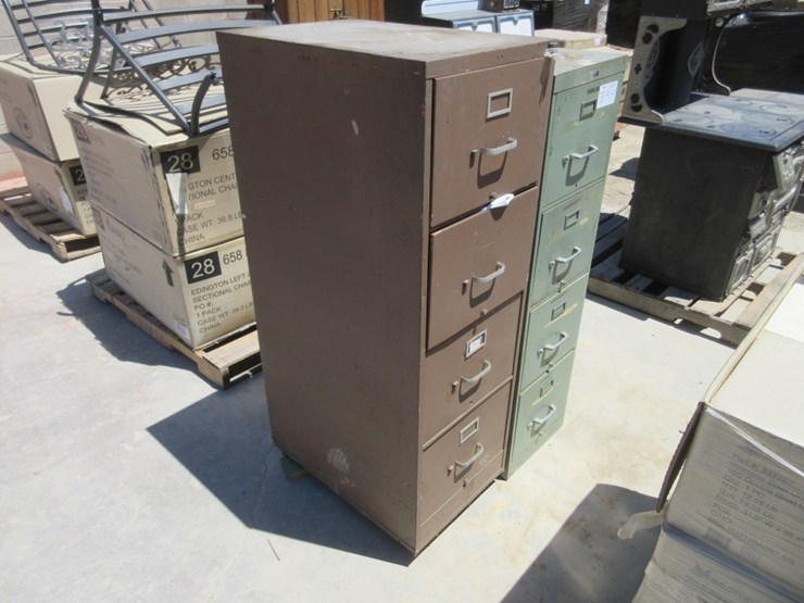 (2)-4-drawer-filing-cabinets-w/misc-contents-image-4