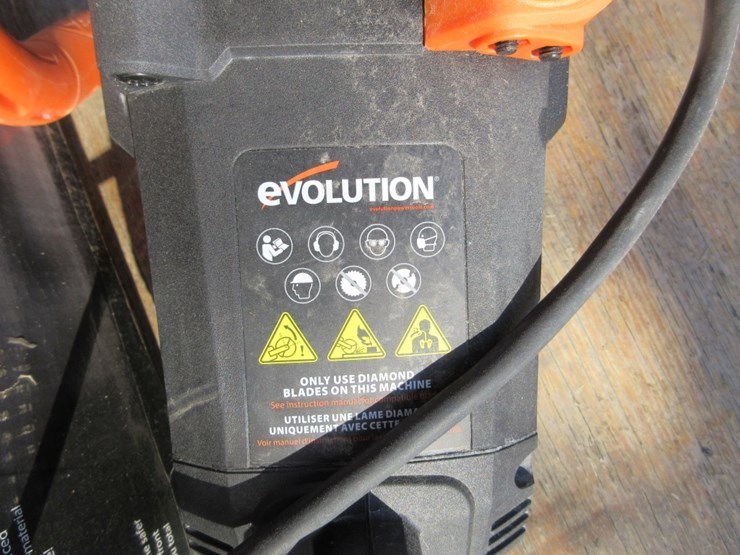 evolution-power-tools-9"-concrete-saw,-image-4