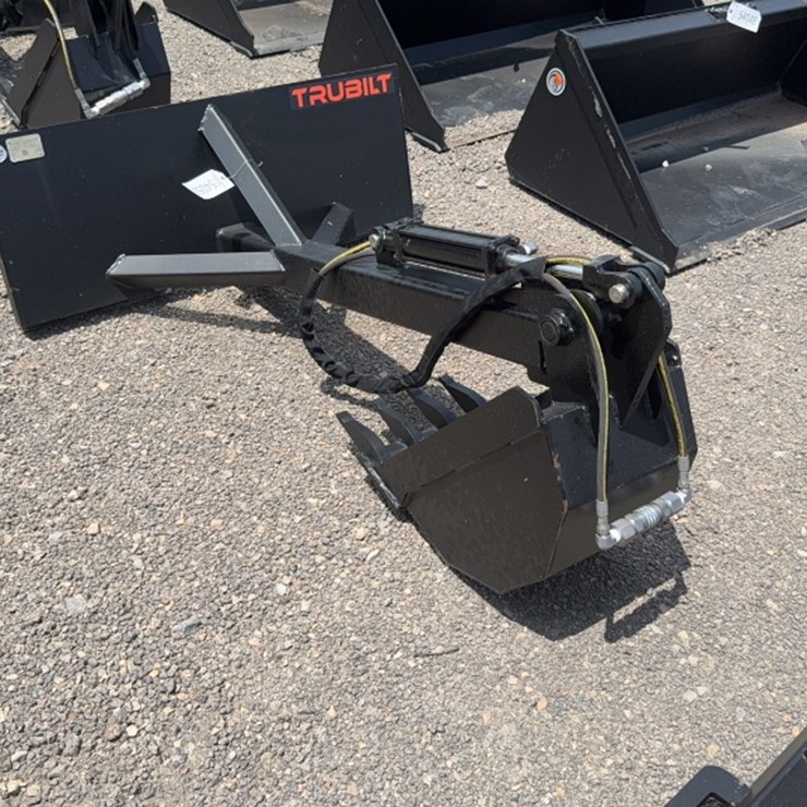 #2050 • TRUBILT SKID STEER STATIONARY BACKHOE