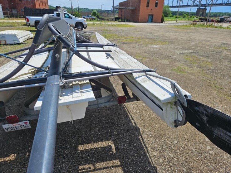 #2535-•-hobile-18'-catamaran-boat-&-trailer-image-11