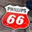 1004---phillips-66-porcelian-sign---48"-x-49"---double-sided-image-1