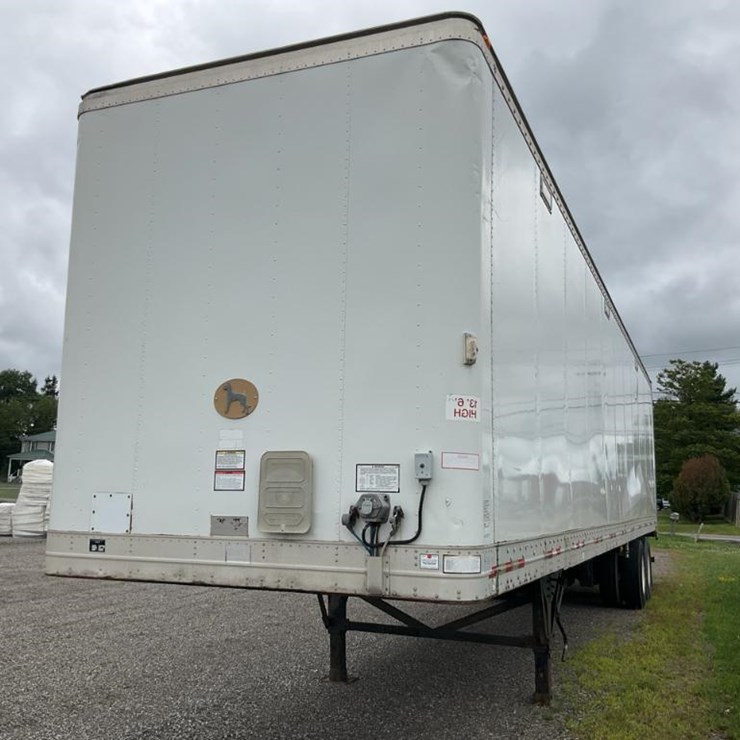 #2100 • 2003 Great Dane Semi Van Trailer
